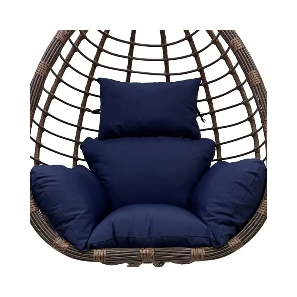 

Egg Chair Cushion Waterproof Outdoor/Indoor-Thicken Hanging Basket Swing Cushion,Hanging Egg Chair Cushion Replacement With