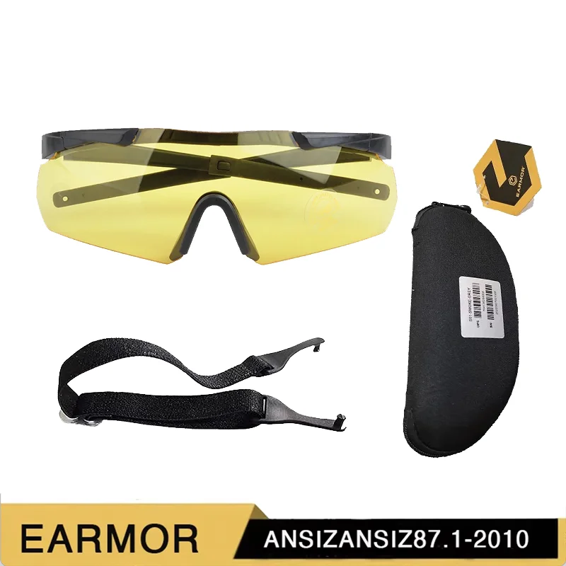 

Очки для стрельбы на открытом воздухе EARMOR, защитные очки для охоты, очки для страйкбола и пейнтбола, защита от ультрафиолета UV400