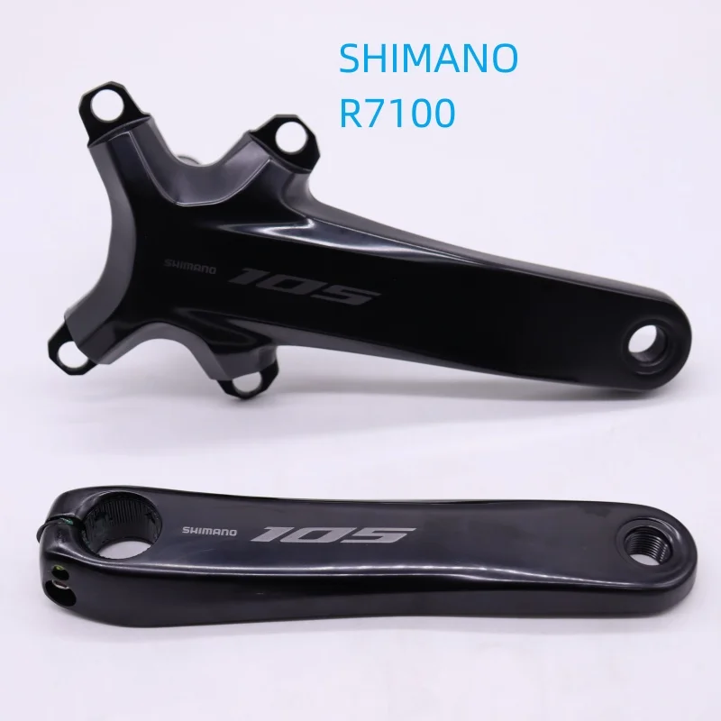 Shimano 105 R7100 Di2 Series Crankset R7100 Crank arm 2x12s Left Right Side/A Pair 165mm 170mm 172.5mm 175mm Original Shimano