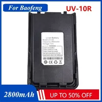 2800mAh for Baofeng Uv-10R Battery with Rechargeable UV-S9plus UV-B3 UV-10R Walkie Talkie Battery