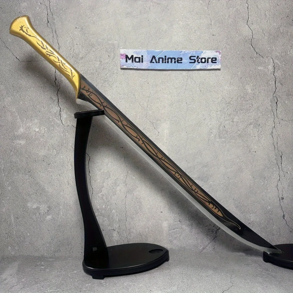 97 cm Ring Thranduil Katana Anime Katana Samurai Säbel Ninja Messer Cosplay Prop Baggins Narthil Mittelalter Schwert Echtes japanisches Geschenk