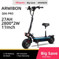 ARWIBON Q06Pro Electric Scooter 2800W*2 Dual Powerful Motor 11\