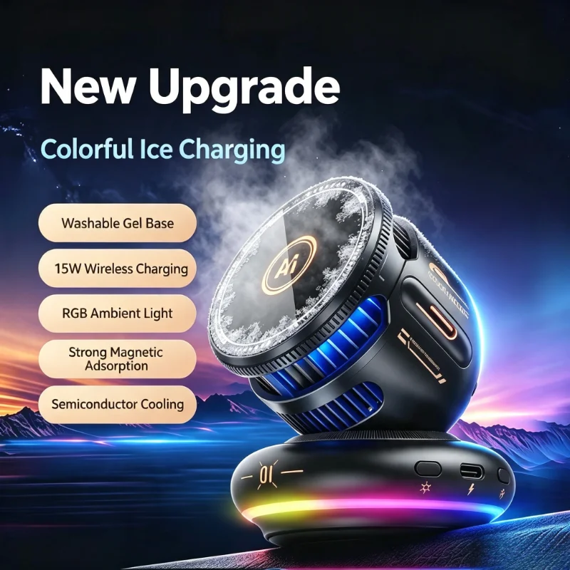 Magnetisches kabelloses Autola – Phone Cooling Fan Bewertung und Preis