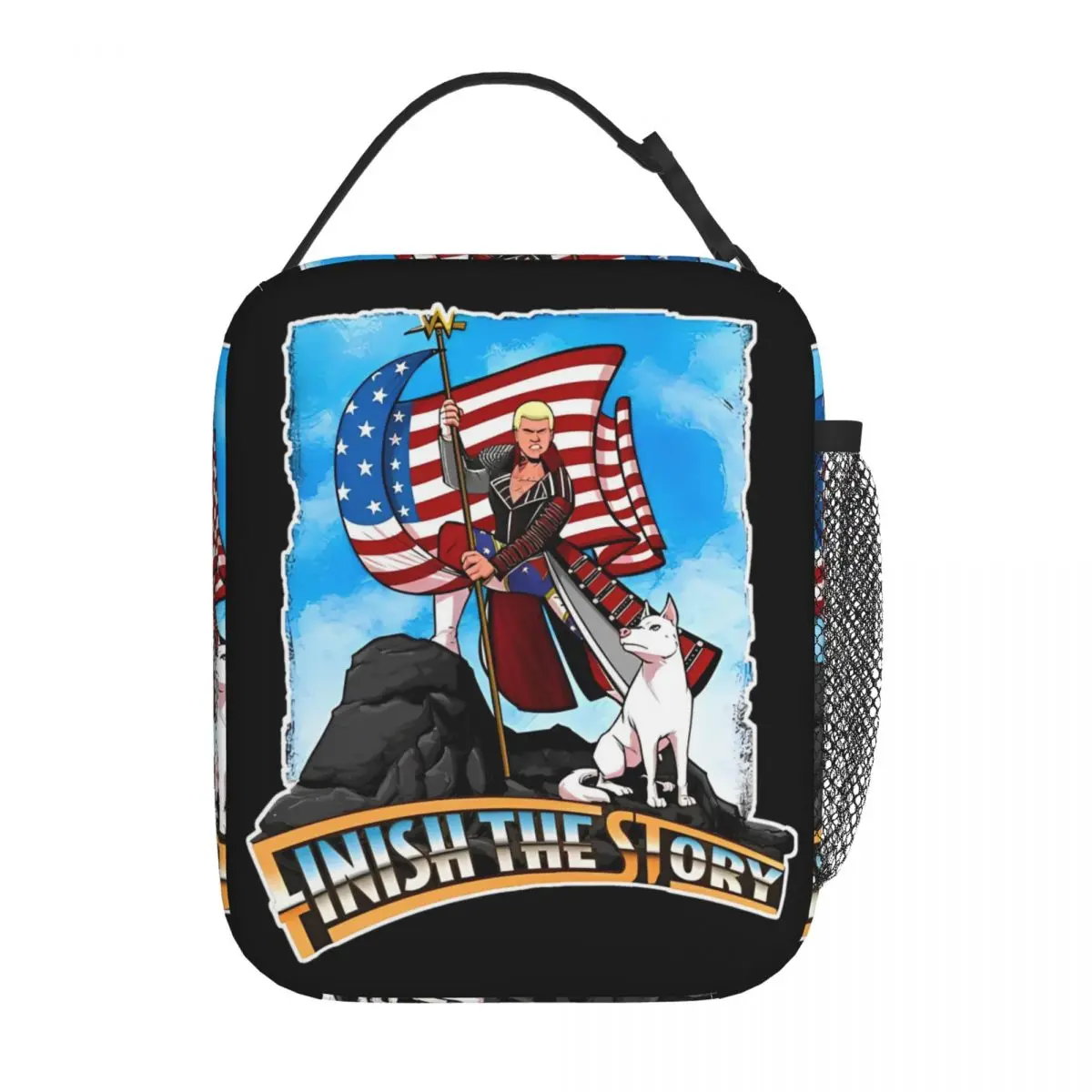 The American Nightmare Cody Rhodes Insulated Lunch Bag Food Container Portable Cooler Thermal Lunch Boxes For Work