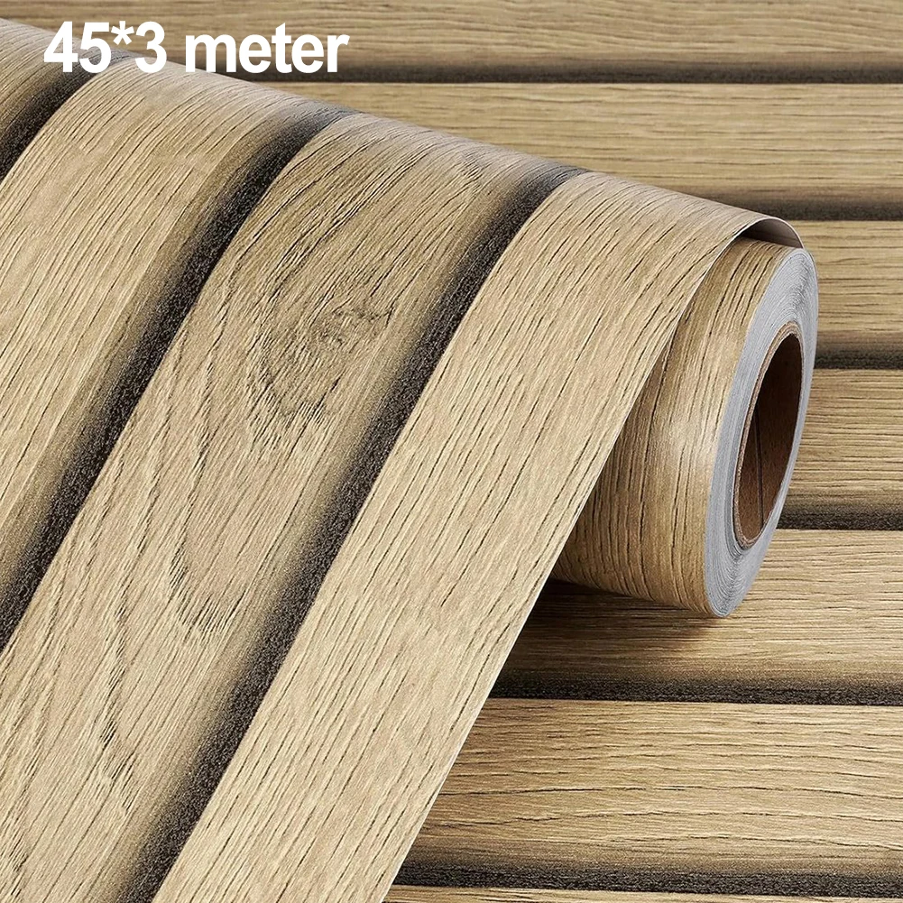 Easy Installation PVC Imitation Wood Grain Creative Design Options Easy To Remove Hassle-Free Cleaning Stickers For Furniture