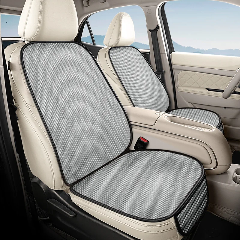 

Универсальный чехол на автомобильное сиденье, четырехсезонный автомобильный дышащий чехол из ледяного шелка для автомобильных крутых сидений, защитный чехол, автомобильные аксессуары