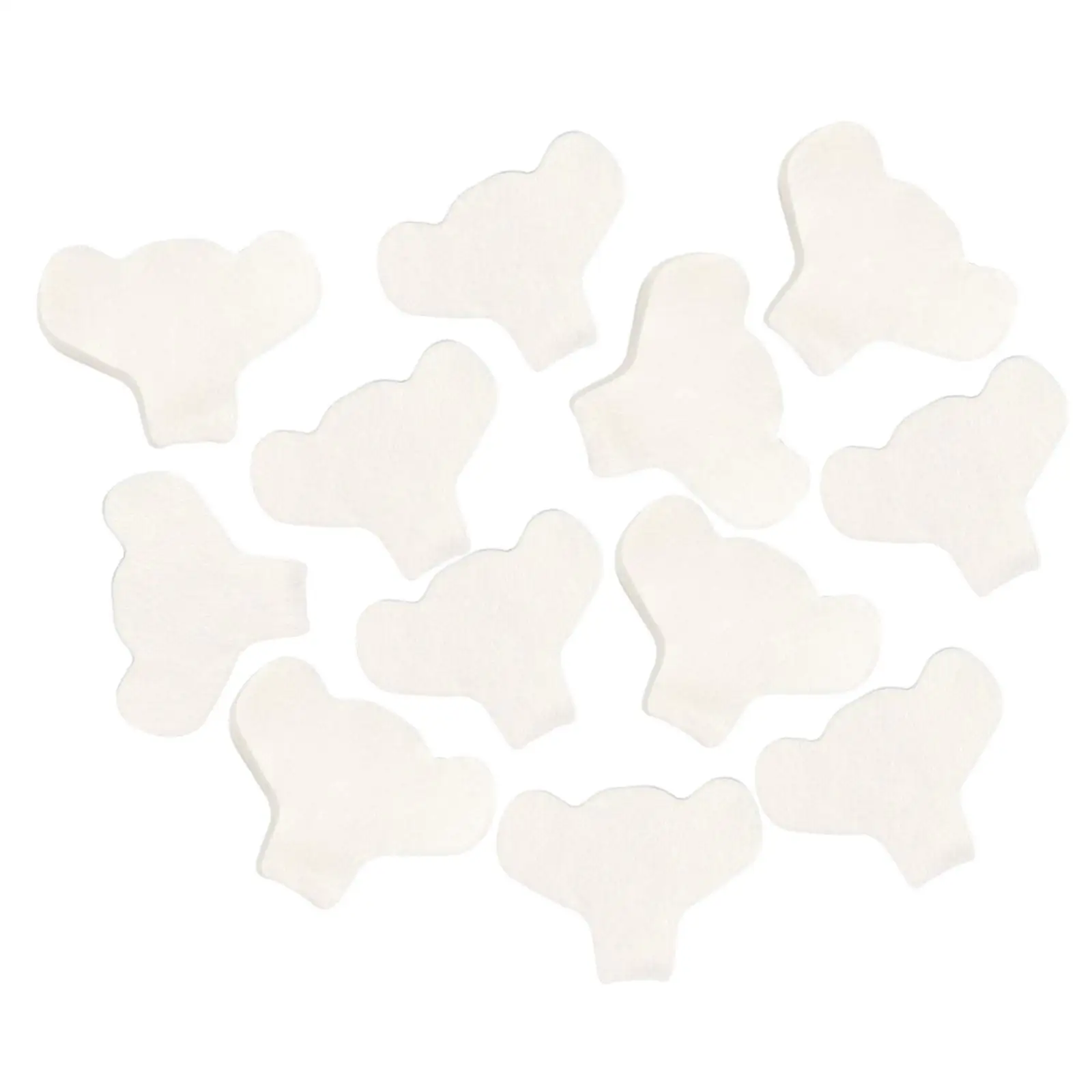 Nose Skincare Pad Practical Cotton Nose Strips Targeted Fit Pore Cleaning Pads for Face Skincare Routine