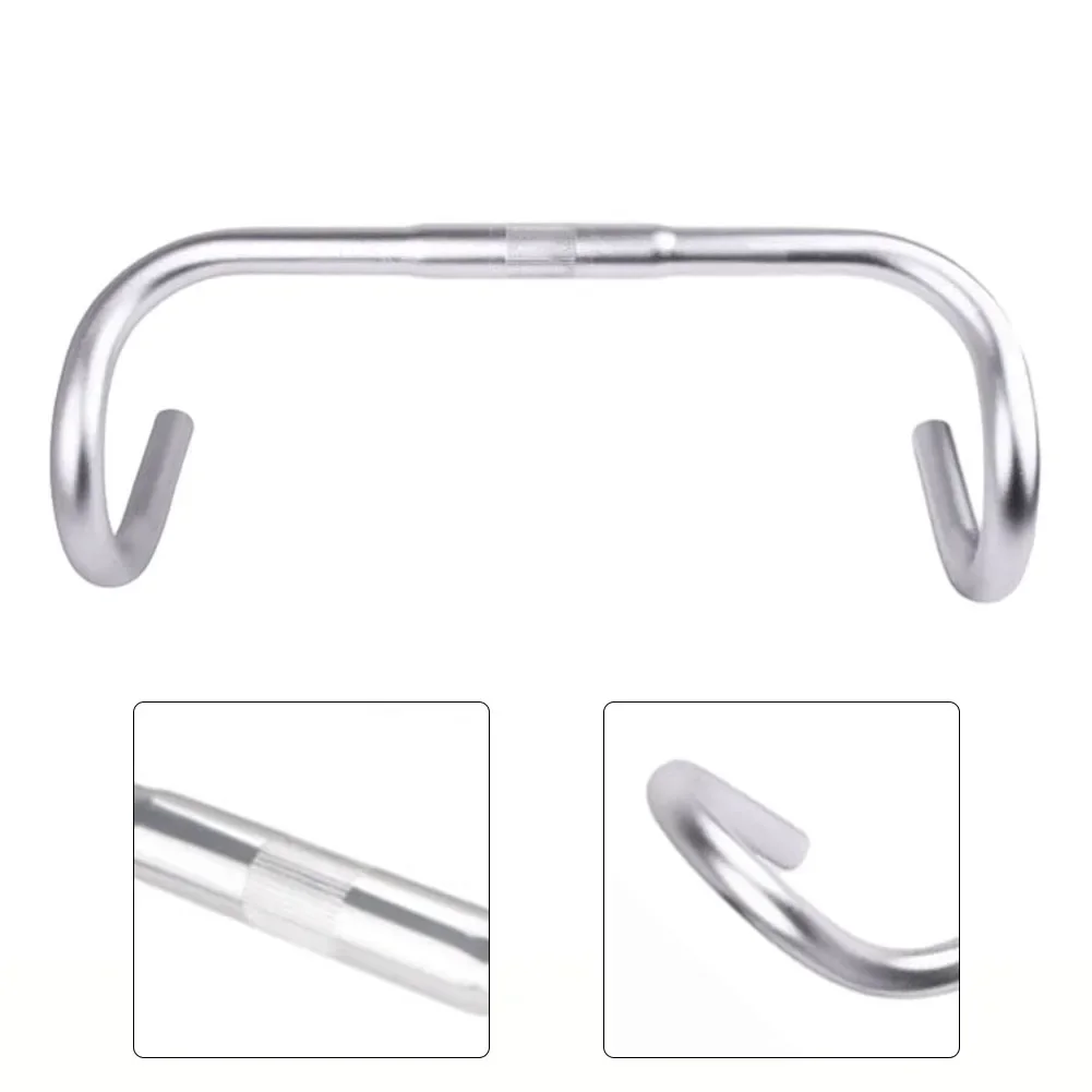 Road Bike Aluminum Alloy Handlebar Racing Bike Drop Bar25.4x420MM Ingtegrated Drop Handlebars For Cycling New Arrival