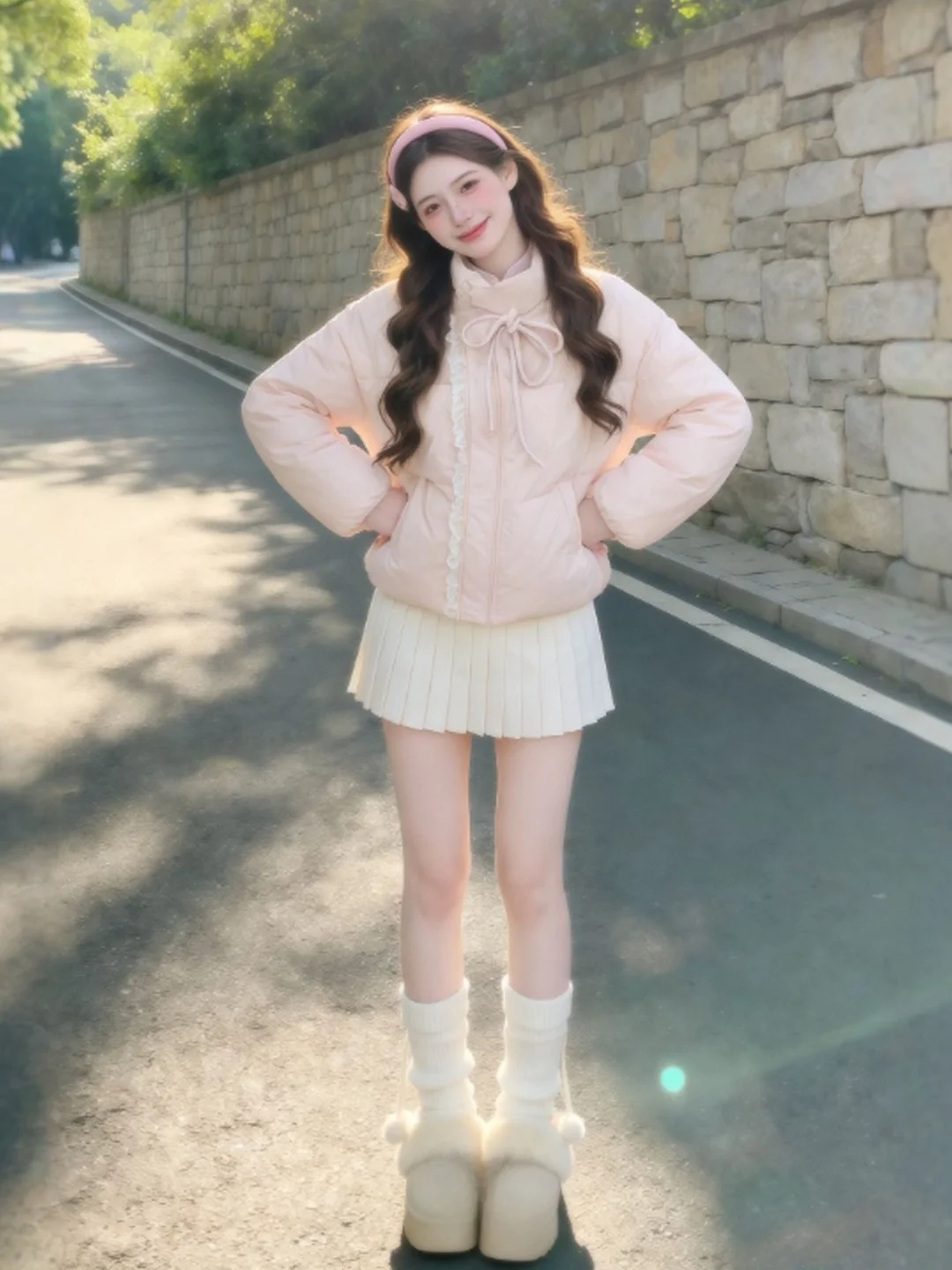 

Уникальная свободная хлопковая куртка в корейском стиле для повседневной носки, модная верхняя одежда весна 2025 для молодых женщин до 25 лет