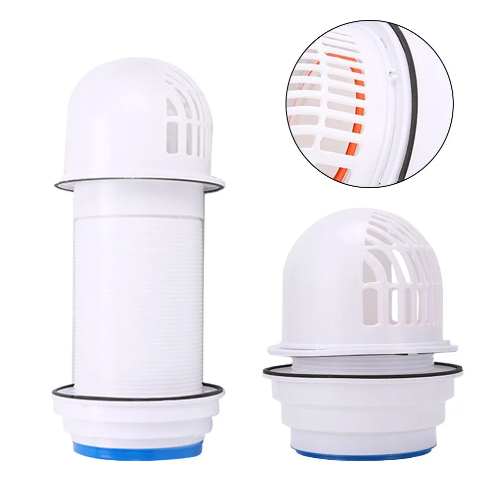 Smoke Exhaust Pipe Wall Check Valve To Prevent Rain Insects Fast Smoke Exhaust Home Improvement White