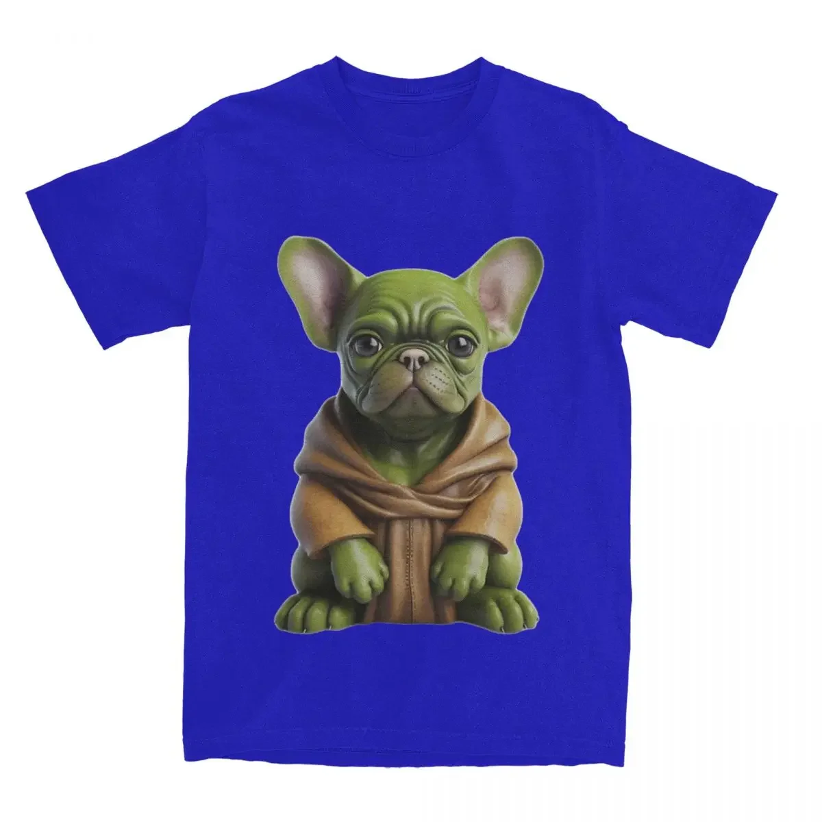 Cute Puppy Dog Accessories Awesome Tee Shirt T-Shirt Pure Cotton Clothes Parody Frenchie French Bulldog Men Women T Shirt