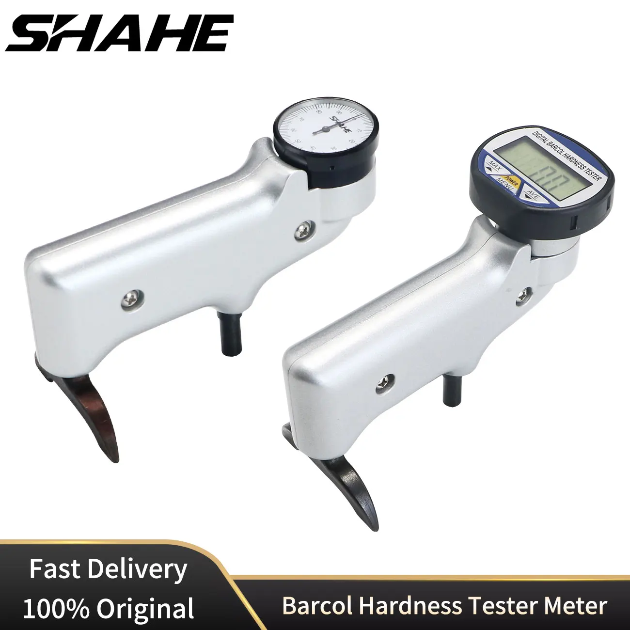 Shahe Barcol Hardness Tester Meter Aluminum Hardness Tester for Aluminum Alloys Copper