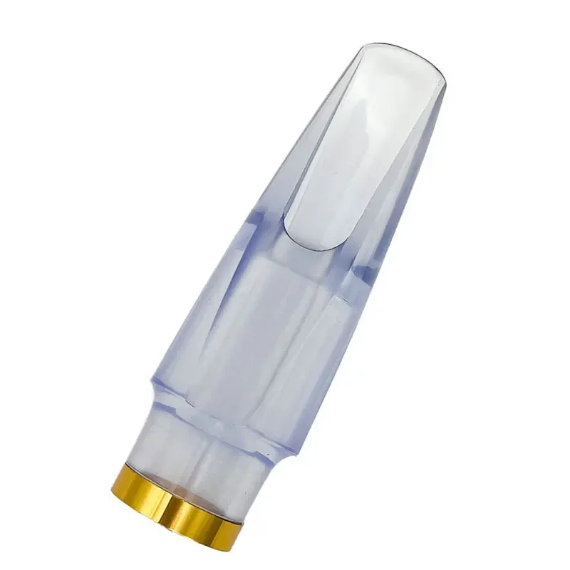 Alto saxophone Mouthpiece Transparent Saxophone Crystal Headjoint Non-toxic Woodwinds Musical Instruments Accessories