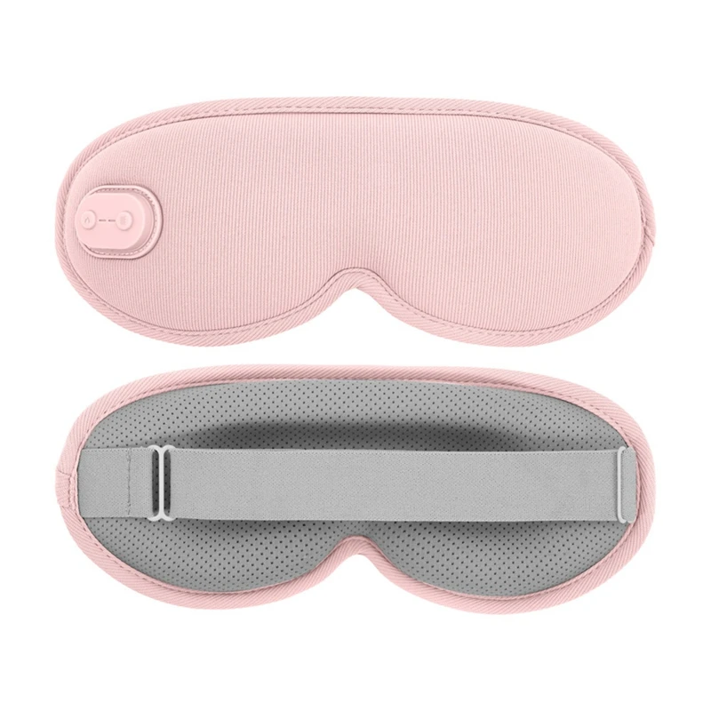 3D Eye Protection Steam Eye Mask Electric Heating Hot Intelligent Heating Sleep Shading USB Connection Vibration Massage