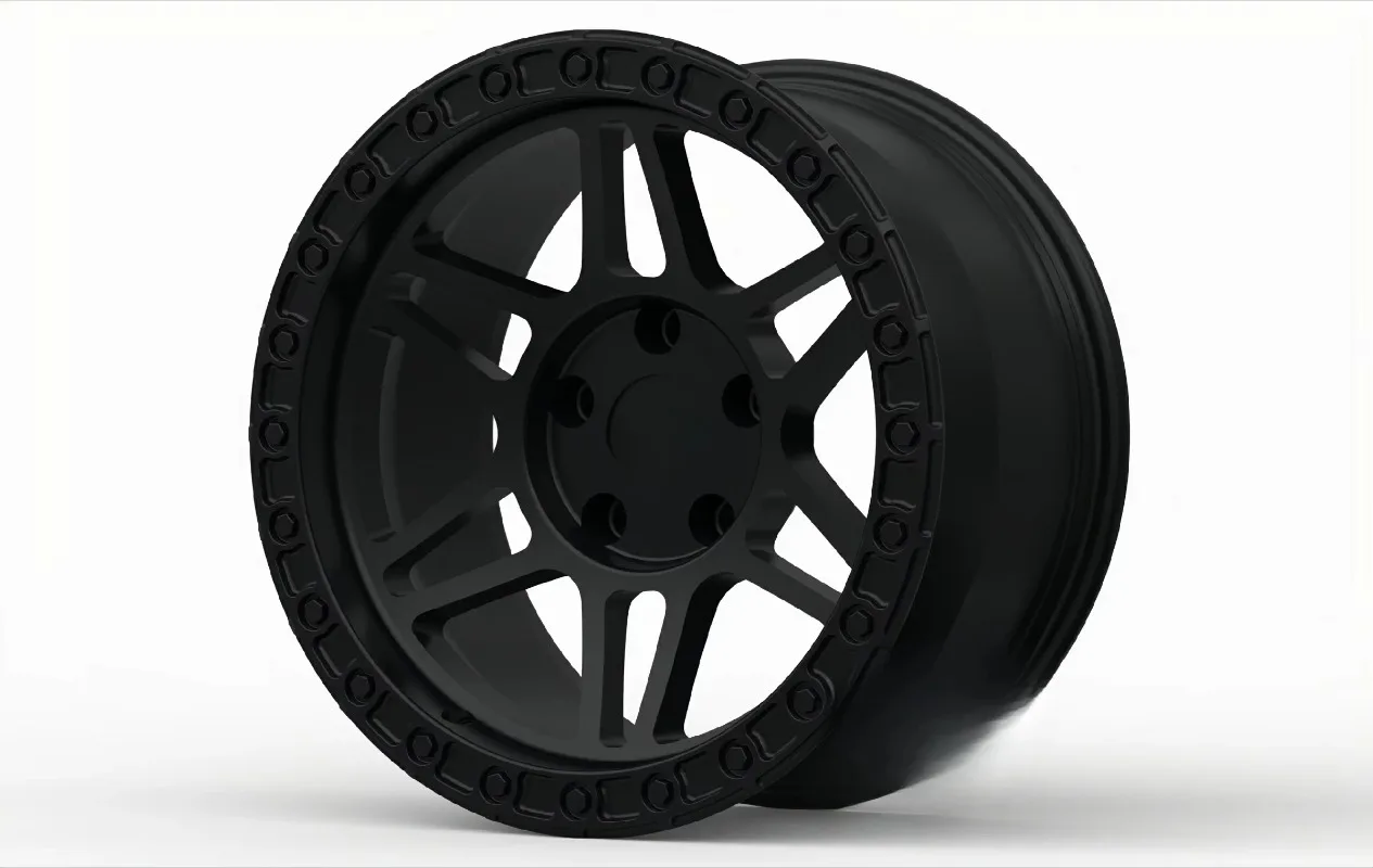 Custom Alloy Beadlock Forged Wheels OFF-Road Rims 16-17-18-20 Inch Fit Car F150/F250/F350/Tank300/Defender/GX400/BJ40/Wrangler