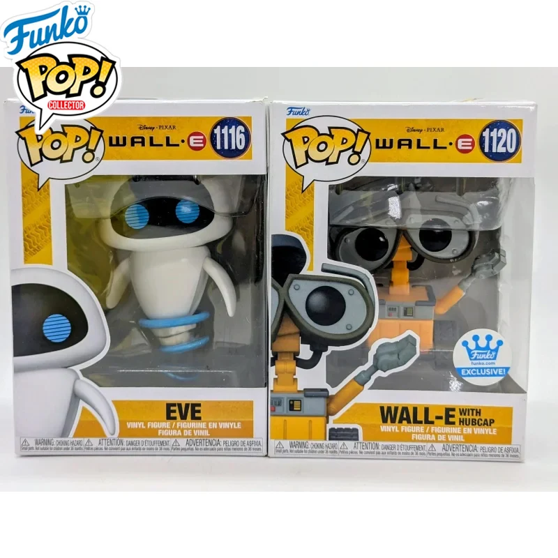 

Оригинальная фигурка Funko Pop Disney Pixar Wall-E Eve, официальная коллекционная модель # 1116 Виниловые скульптурные куклы, лимитированная коллекция