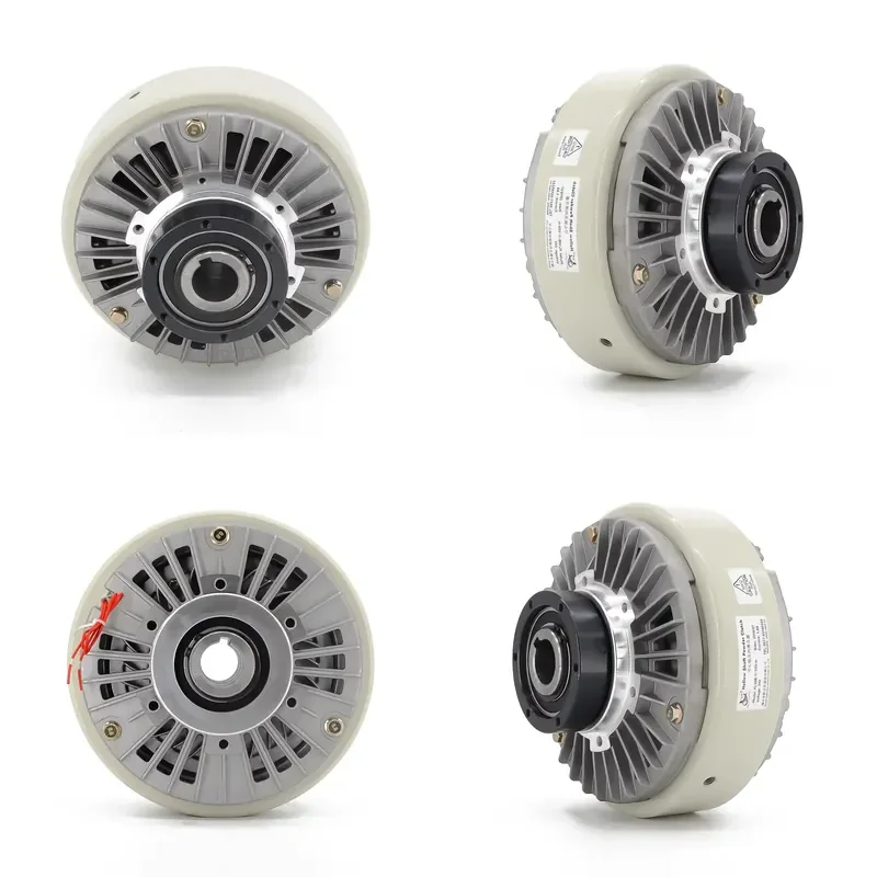 SHENGDA FL50B-1 Factory Supply Hollow Shaft Magnetic Powder Clutch for Printing Machinery Magnetic Powder Clutch