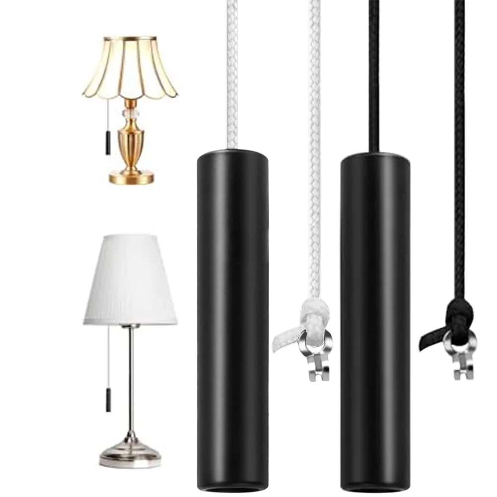 مفتاح مروحة سحب حبل مع 150 سنتيمتر تمديد الحبل مروحة قلادة ضوء مقبض ديكور طاولة صغيرة مصباح اليد سحب التبديل يستبدل