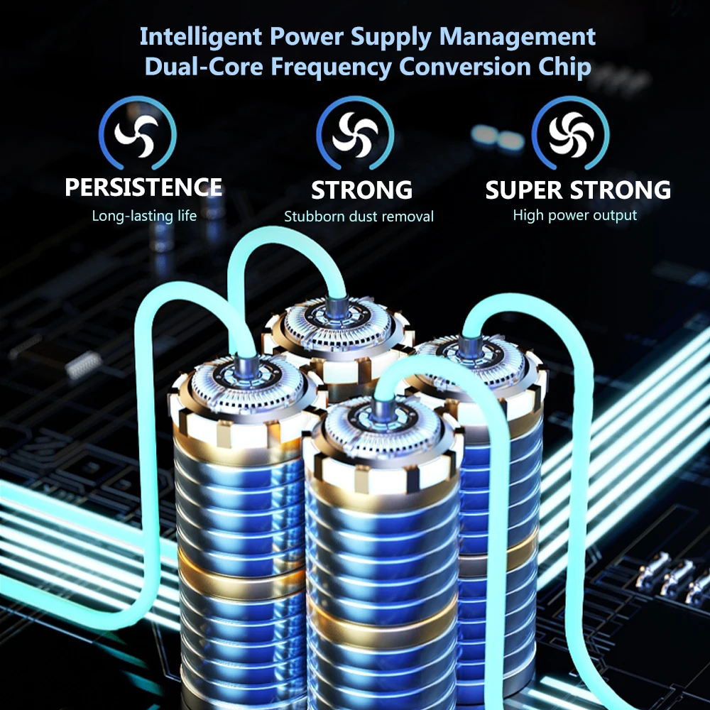 150000Pa Wireless Car Vacuum Cleaner Handheld Mini Portable Robot Vacuum Cleaner For Car Home Desktop Keyboard Cleaning