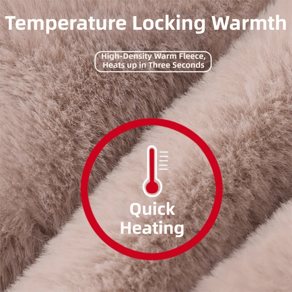 Collar Shoulder Warmer Pad Comfortable Thermal Shoulder Wrap Protector Thickened Breathable Neck Warmer Shawl Outdoor Activities