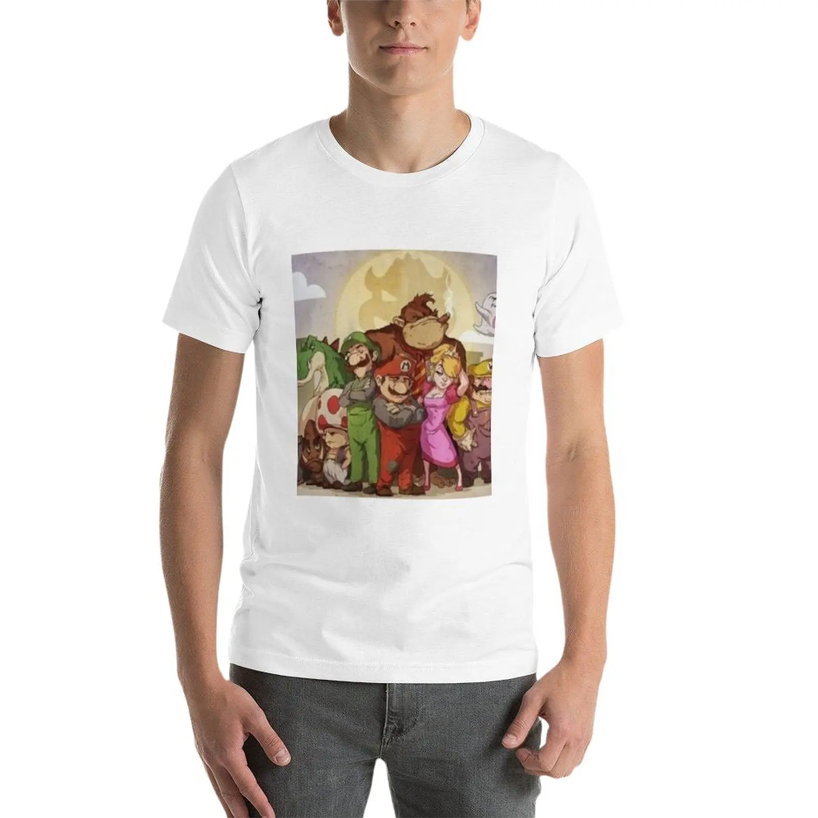 New merch T-Shirt Short sleeve sublime t shirt T-shirt short mens graphic t-shirts big and tall