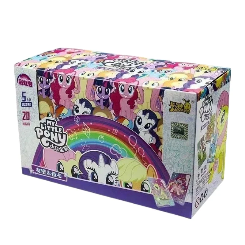 KAYOU Genuine My Little Pony Card Huiyue 11 SC Zhi Zhen Jing Huan Ka Animation Cartoon Game Collection Card Peripheral Toy Gift image 3