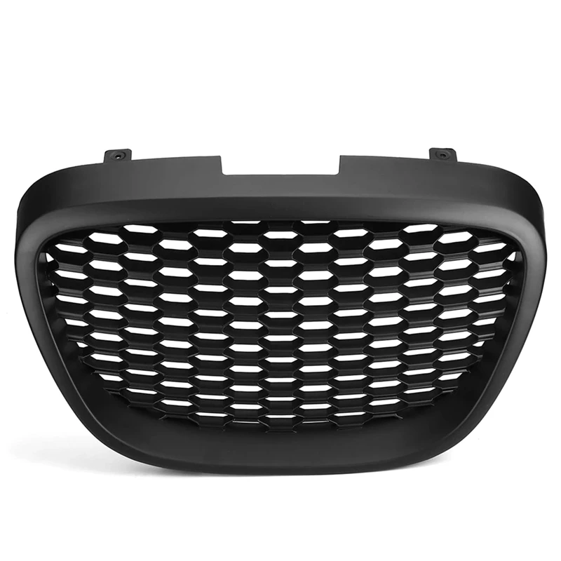 Front Air Grille Front Bar Cooling Grill Honeycomb Mesh Grille Suitable For SEAT LEON MK2 1P1 2006-2009 BPPPGR36 Parts