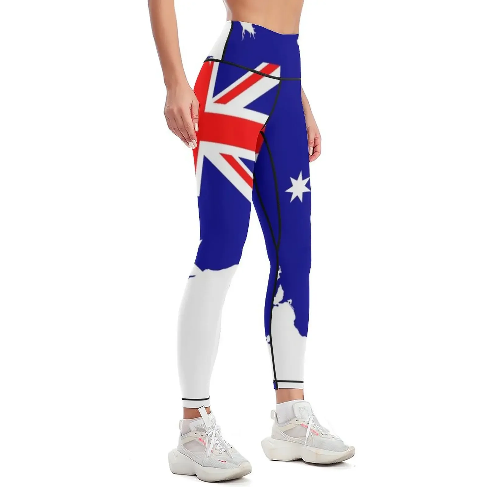 Australia day Leggings for fitness gym clothing Tight fitting woman Womens Leggings