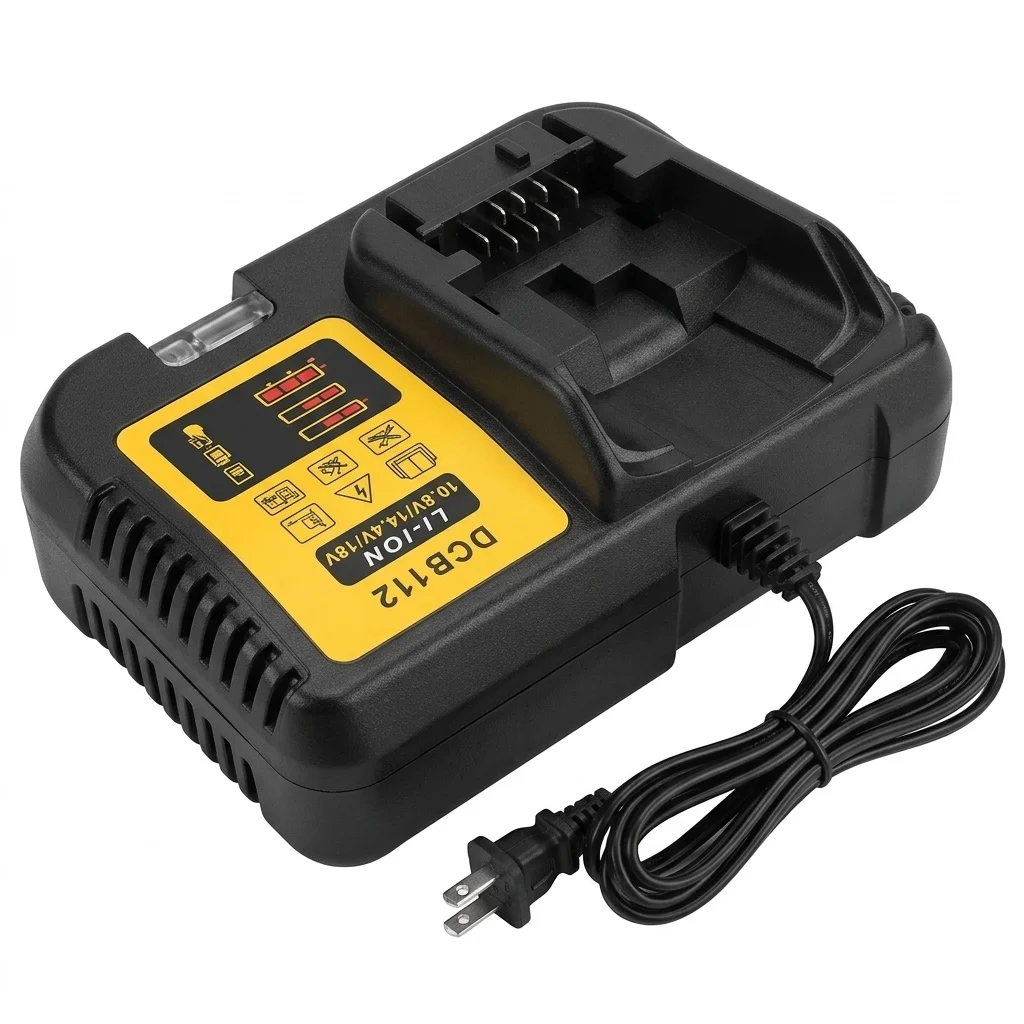 DCB112 Li-ion Battery Charger 10.8V 12V 14.4V 18V  Lithium Battery Power Tools Fast Charging Replacement with