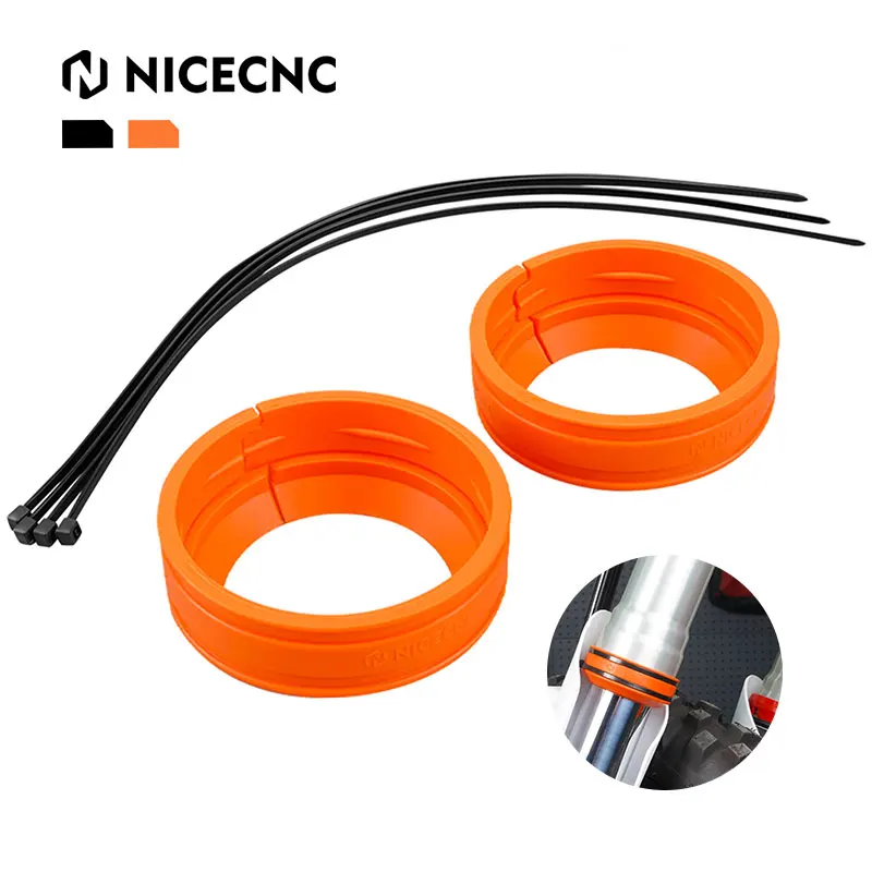 

NiceCNC Motorcycle Fork Mud Scraper Kit For KTM 1190 RC8/R 1050 1090 1190 1290 Adventure R S T 2004-2023 2022 2021 2020 2019