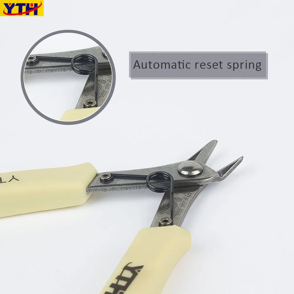 2 Style Mini Diagonal Pliers Elbow Wire Cutter Multi-tool Stainless Steel Nippers for Electrician Cable Cutting DIY Jewelry