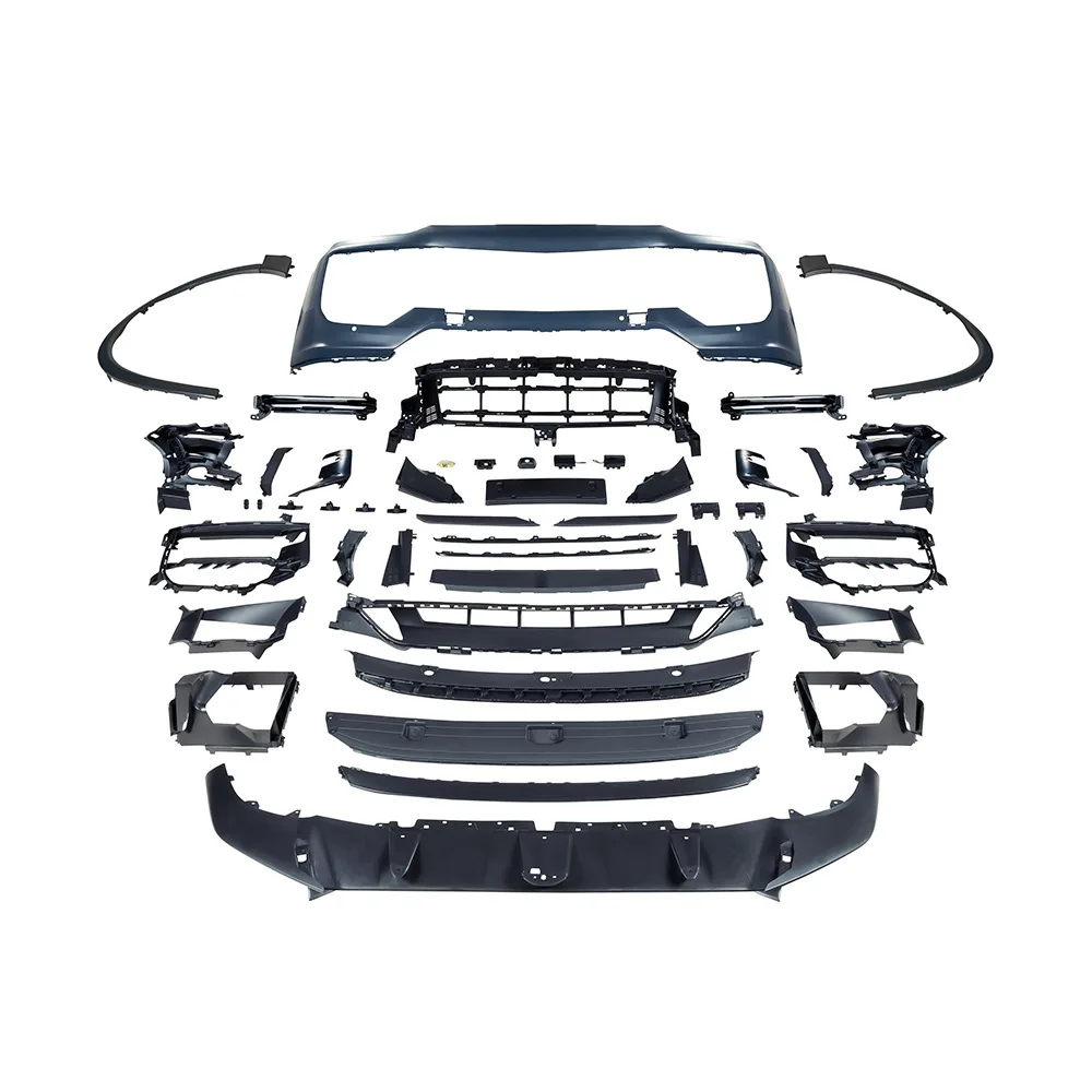 

Подходит для модернизированного переднего бампера TURBO GT 24-UP Cayenne 9Y0.2 включает в себя дневные ходовые огни и переднее колесо TURBO.