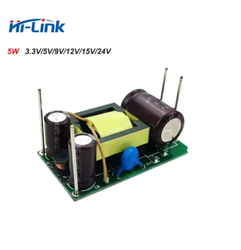 하이링크 신제품 HLK-5MxxL 220V/110V에서 5V 1A 5W로 변환하는 AC DC 스위칭 절연 전원 공급 모듈 스텝 다운 5M05L 호환