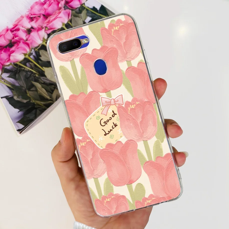 For Oppo A5s AX5s Case Cute Cartoon Panda Back Cover Soft Silicone Phone Case For Oppo A12 A7 AX7 Bumper Oppo AX5s OppoA5s Funda image 6
