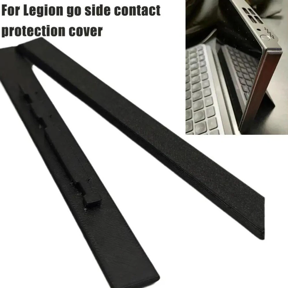 

Game Machine ​Side Contact Protection Cover Black 2pcs for Legion Go Scrape Guard Bumper Guards Handle Cover