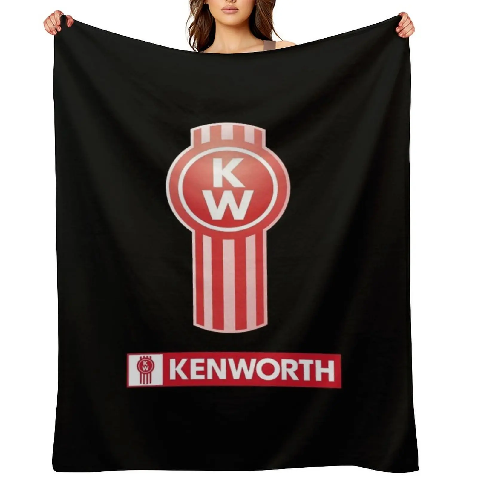 

kenworth logo truck australian Throw Blanket Travel Camping Hairys Sleeping Bag Blankets