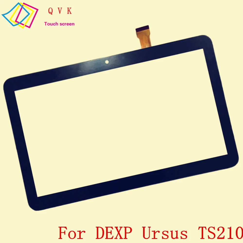 Black 10.1 Inch for DEXP Ursus TS210 tablet pc capacitive touch screen glass digitizer panel Free shipping