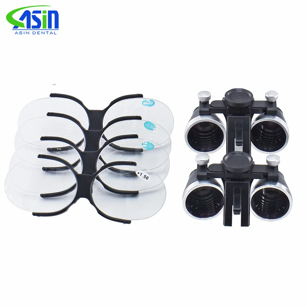 Dental accessories Spare parts LED Headlight Binocular Loupes 2.5X/3.5X 5W Surgical Headlamp Dentistry Magnifier