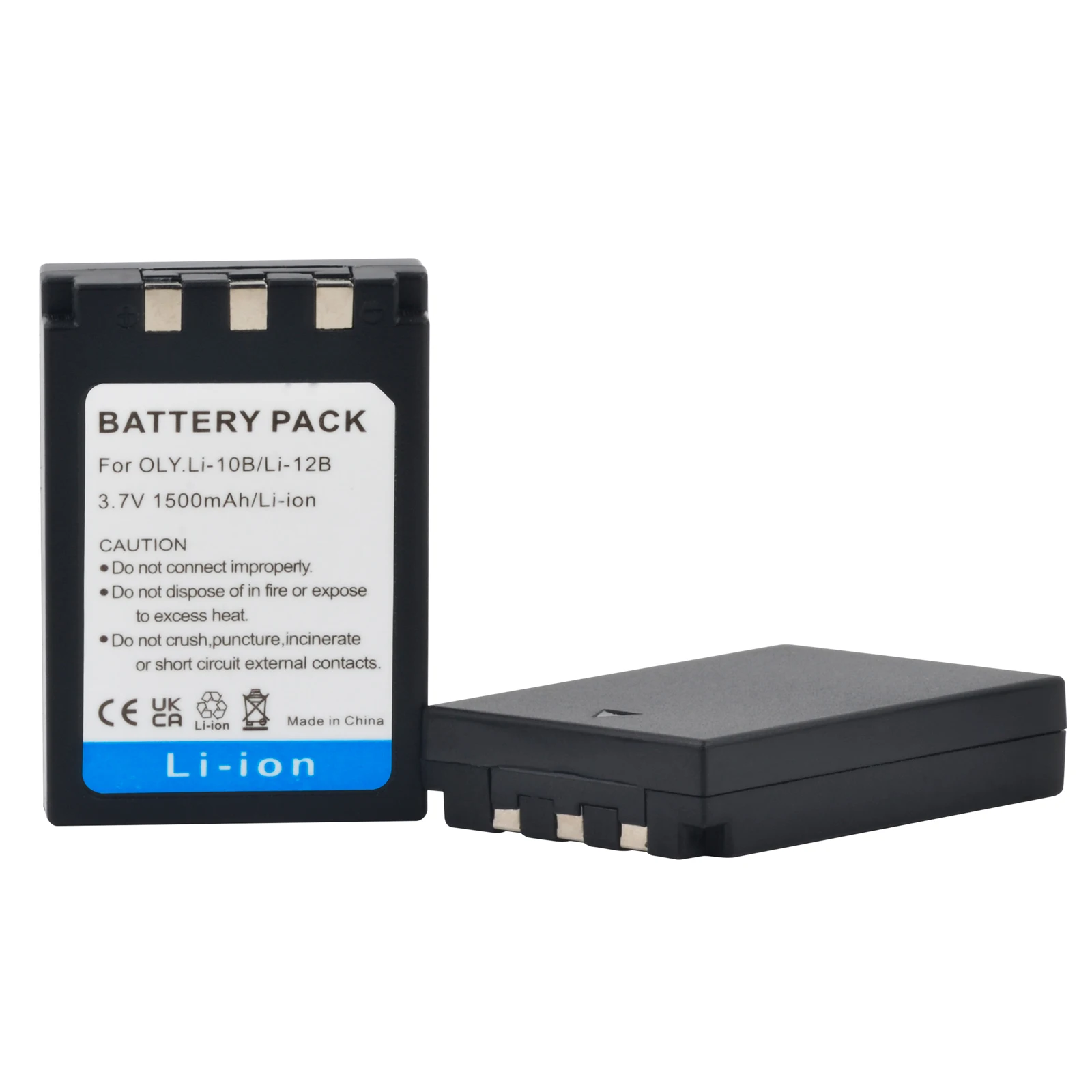 Li-10B Li-12B Battery for Olympus Stylus 300,400,500,600,800,Camedia Series,Sanyo Xacti Series Camera