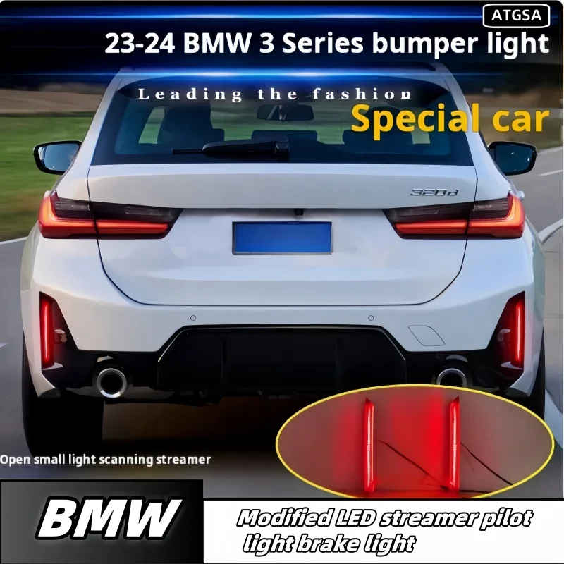 

It is suitable 23-24 for BMW 3 Series special lumen rear bumper light reflector retrofit LED pilot light brake light retrofit