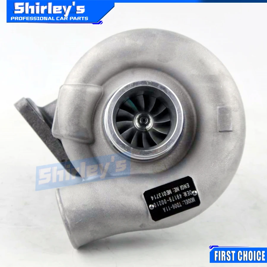 TD06 TD06-11A-8 Turbo Turbine Turbocharger For Mitsubishi Fuso Canter LWK 4D31T 3.3L 49179-00210 49179-00220 ME013714 ME013717