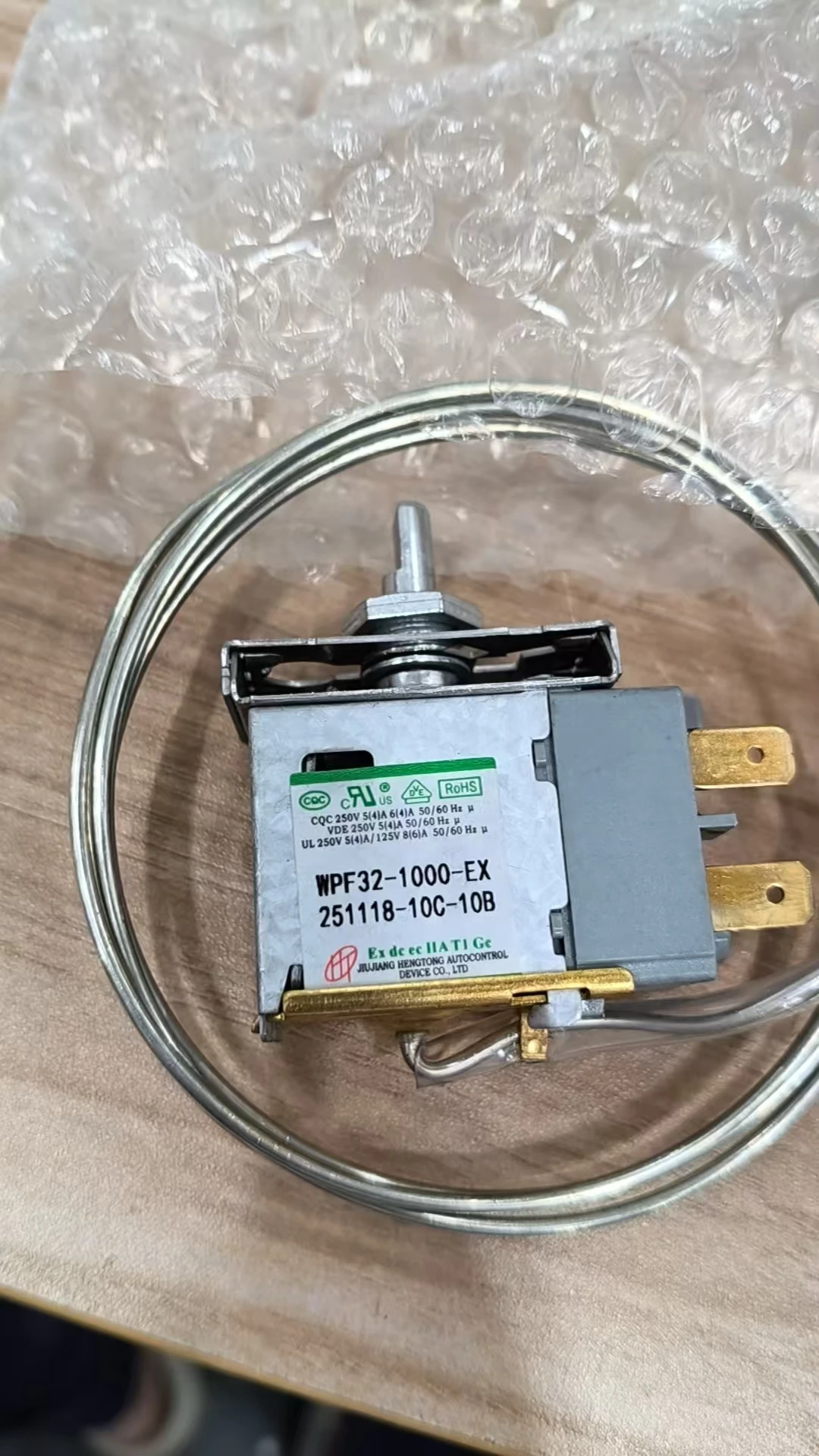 Refrigerator Thermostat WPF20F-1 Thermostat 1.18.049 -0106 Support Refrigeration or Freezing