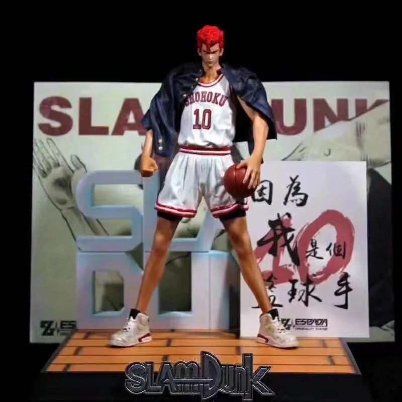 SLAM DUNK-Statue en résine HanampiercSakuragi, figurine d'action pour collection