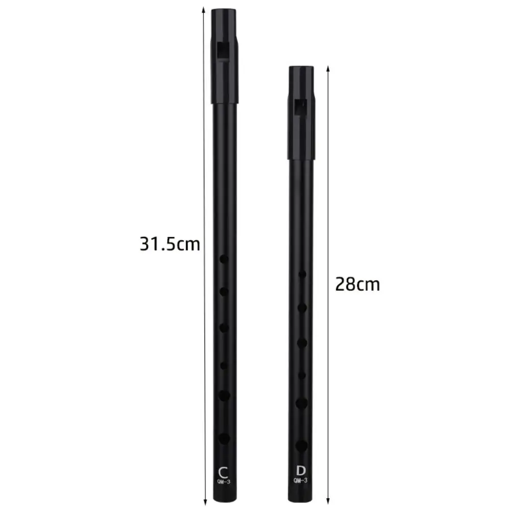 C/D مفتاح الأيرلندية صافرة الناي لهجة غنية سهلة التعلم الألومنيوم القصدير صافرة 6 ثقوب الأيرلندية القصدير صافرة الآلات الموسيقية #6