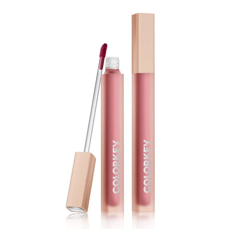 Colorkey-pintalabios de terciopelo mate, maquillaje Original, resistente al agua, antiadherente, hidratante, brillo de labios, belleza para mujer