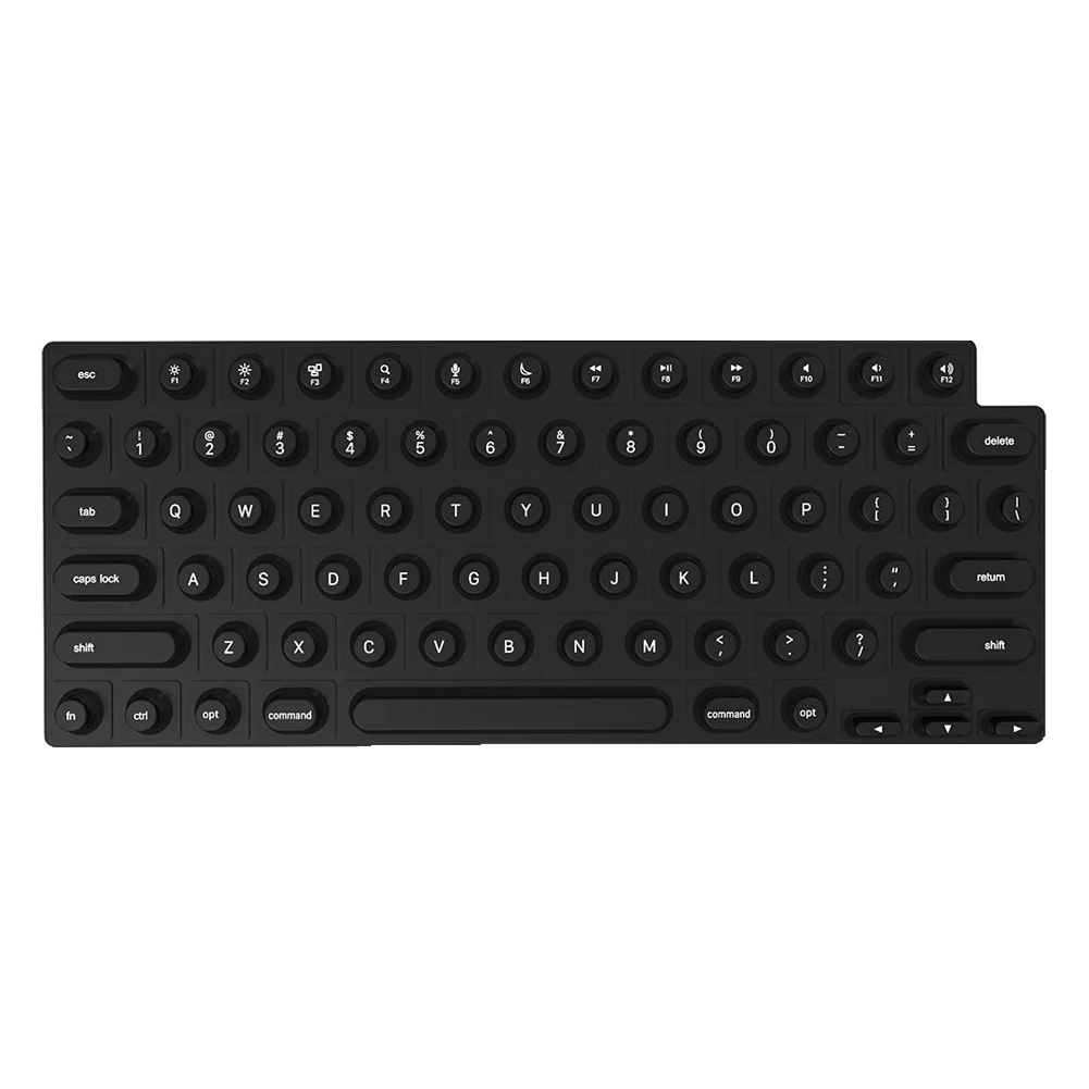 Capa de teclado para unhas longas, protetor de arte em unhas, filme de teclado para macbook air 13/15 e macbook pro 14/16 2021-2024