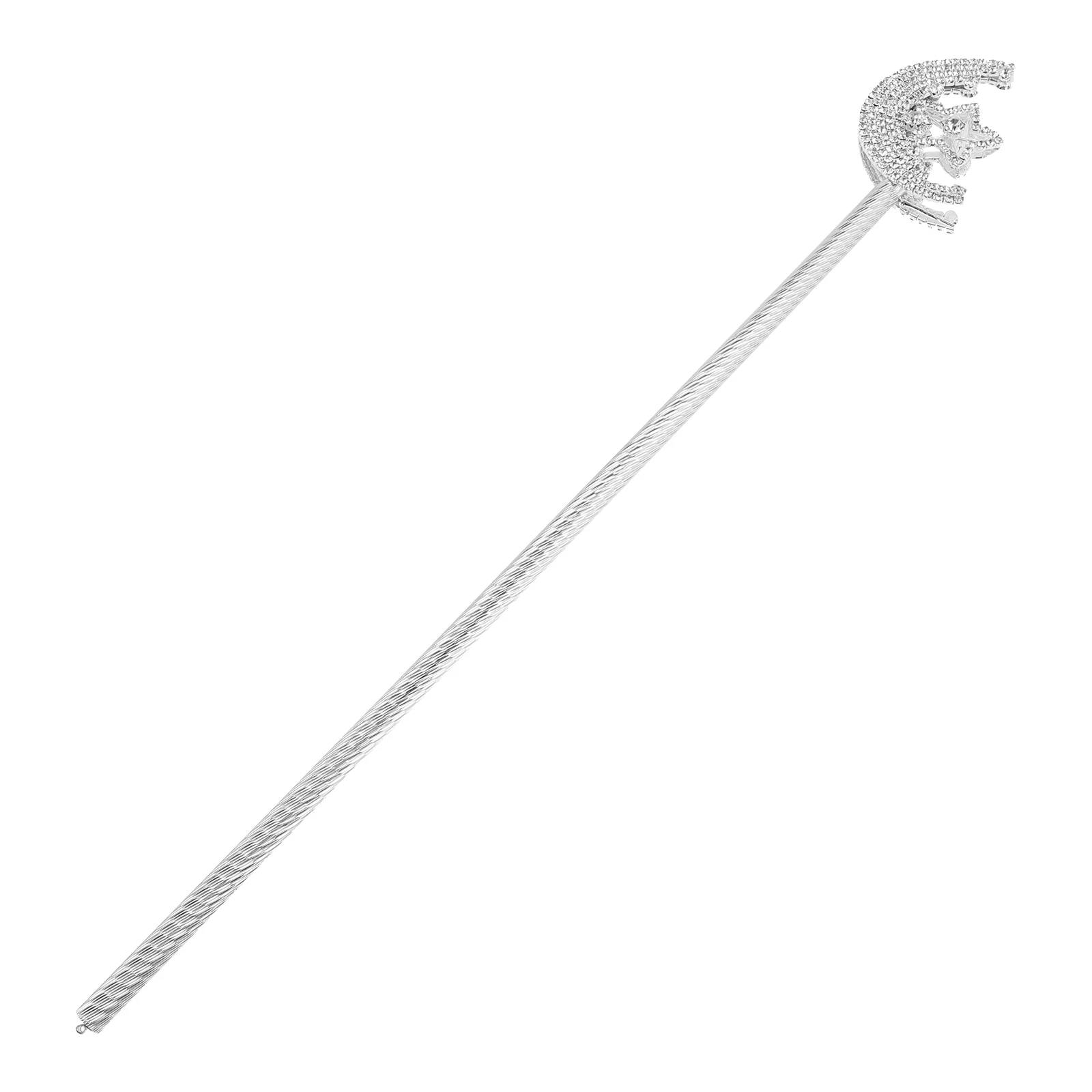 

Rhinestone Cane Moon Star W Halloween Cosplay Costume Accessory Women Girls Toy Stage Party Photo Prom RhinestonesDecoration