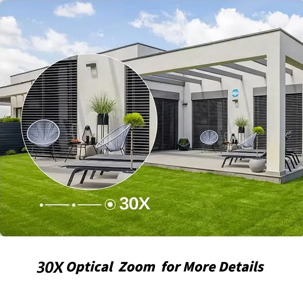 HJT 5MP 4G IP камера PTZ Pan/Tilt 30X Optical Zoom Human/Car/Pet Detection Color Night Vision 2-way Audio Security кам