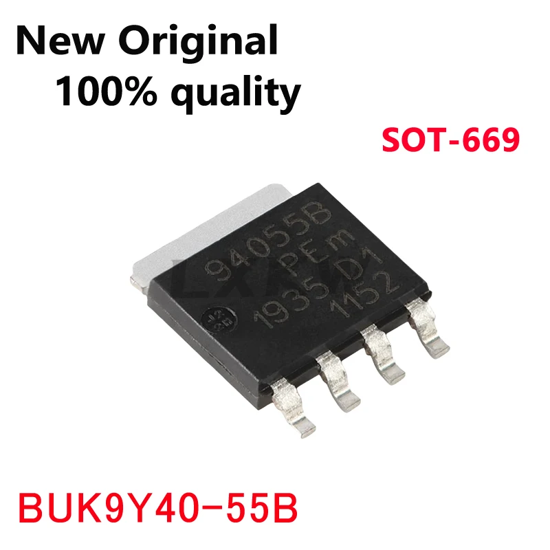 5-50/PCS New Original BUK9Y40-55B silk screen 94055B SOT-669 MOS FET chip In Stock