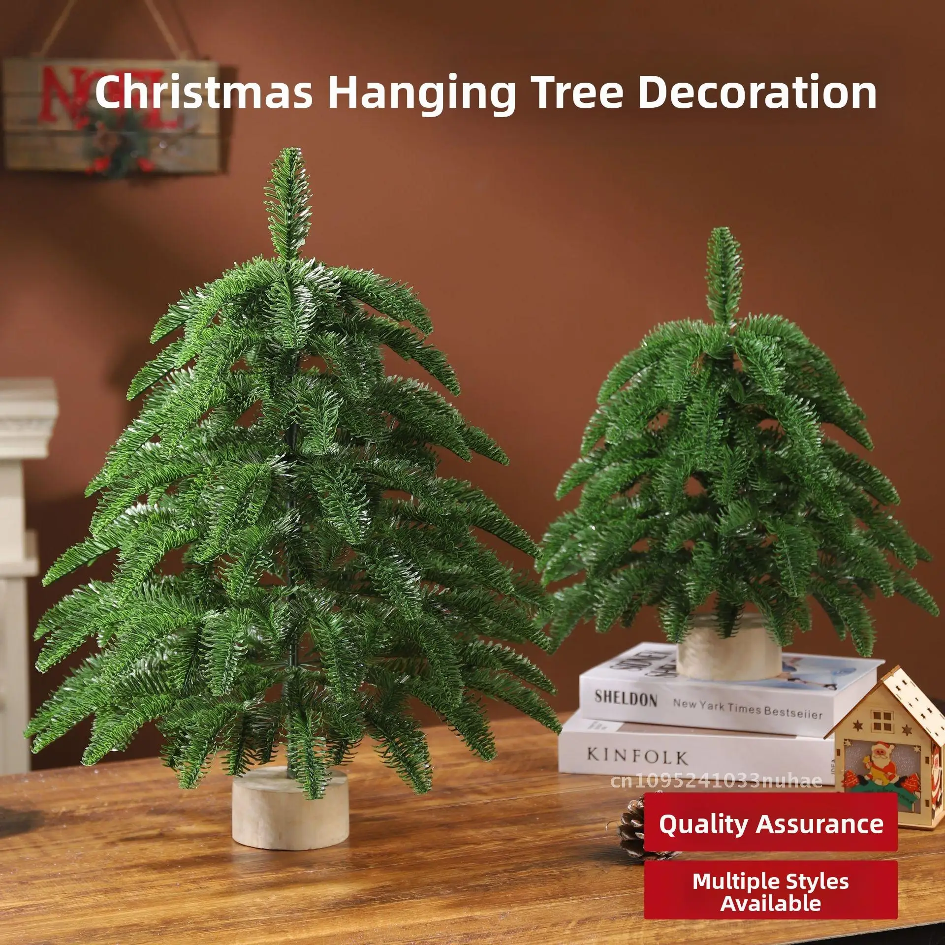 

New desktop Christmas tree ornaments mini Christmas tree full PE Christmas decoration